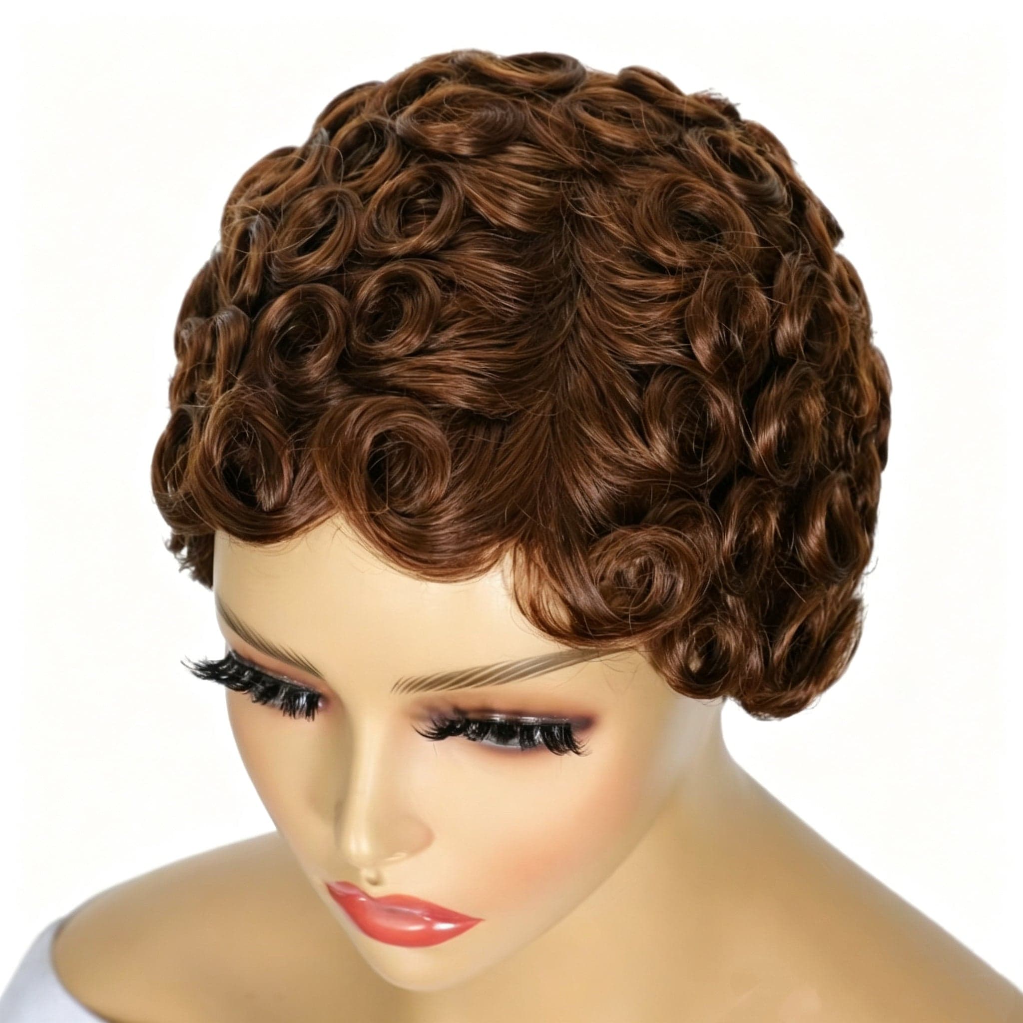 New Arrival Curly Hair with Circular Curls 13x4 Frontal Lace Wig 100% Human Hair