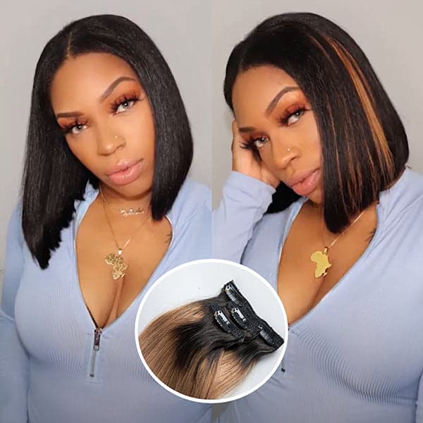 NB Honeybrown 2&1 Clip-ins Set